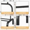 OTROUWORHT Clothes Rack Metal Clothing Rack with Bottom Shelf Garment