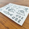 Carmy Inspired Temporary Tattoos Set