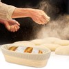 30cm/12 inch Oval Long Banneton Brotform Bread Dough Proofing Rising