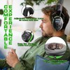 PROHEAR 027 AM FM Radio Headphones with Digital Display, 25dB