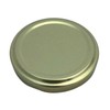 Bramley & Sage 58mm Gold Twist-Off Replacement Jam Jar Lids