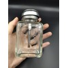 ZQDZYIE 1 Pack 4 Oz Dispenser Bottle Glass Nail Polish