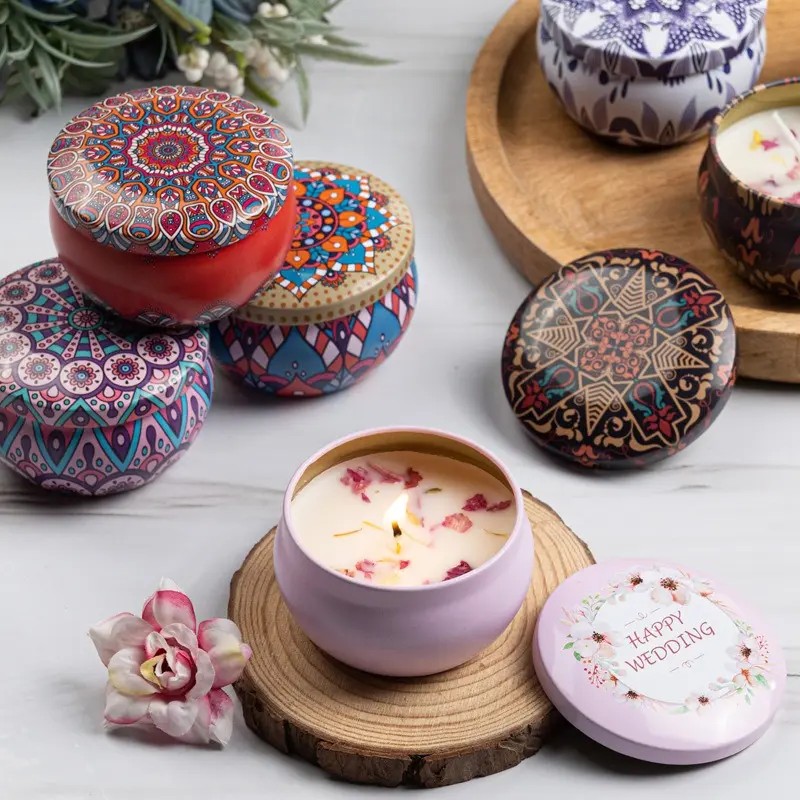 Velas Aromáticas, Velas Perfumadas De Cera De Soja 16 Piezas