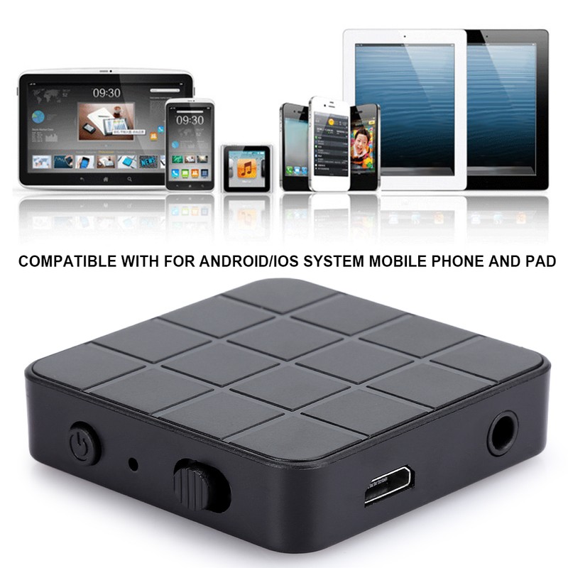 Wireless Audio Adapter Transmitter Receiver 2‑in‑1 for Bluetooth 5.0 TV