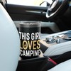 Camping Lover Girl Design for Women, Teens & Outdoor Fans