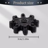 Lyxheth 2PCS Flexible Steering Coupler, Steering Coupling, 56315-2K000FFF Steering Gear