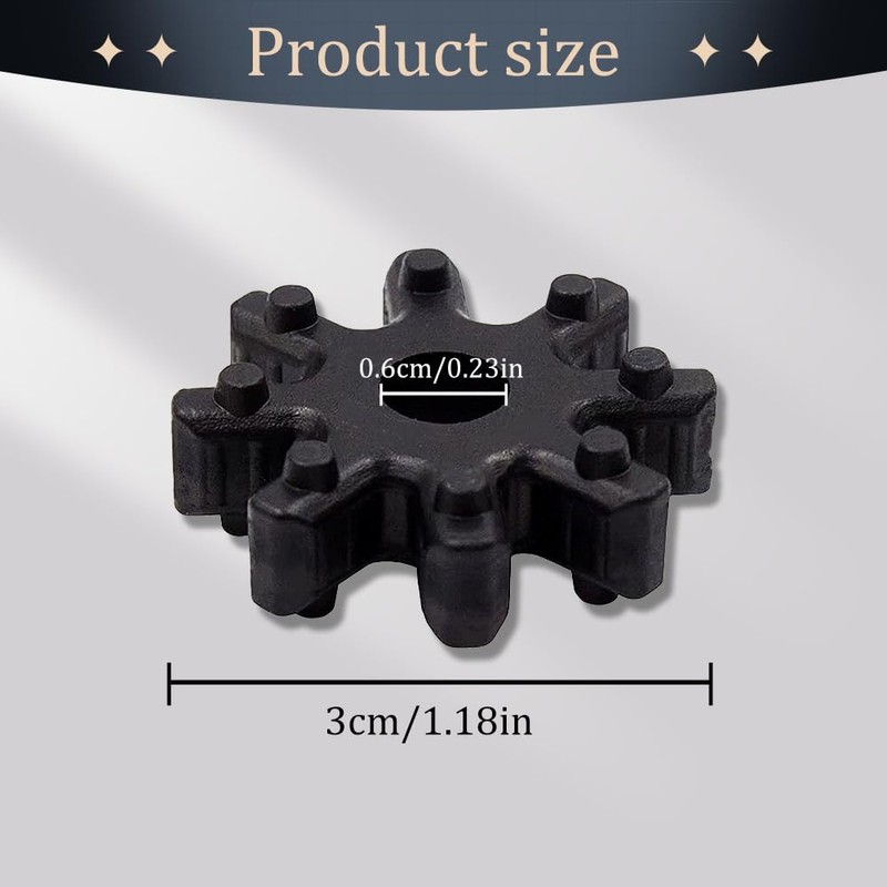 Lyxheth 2PCS Flexible Steering Coupler, Steering Coupling, 56315-2K000FFF Steering Gear