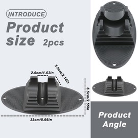 Sporgo Stunt Scooter Stand: Pack of 2 Universal Scooter Stand Extra Stable Stand, 95 mm to 120 mm Wheels Stunt Scooter Stand for Pro Scooter, Stunt Scooter, Trick Scooter, Freestyle Scooter