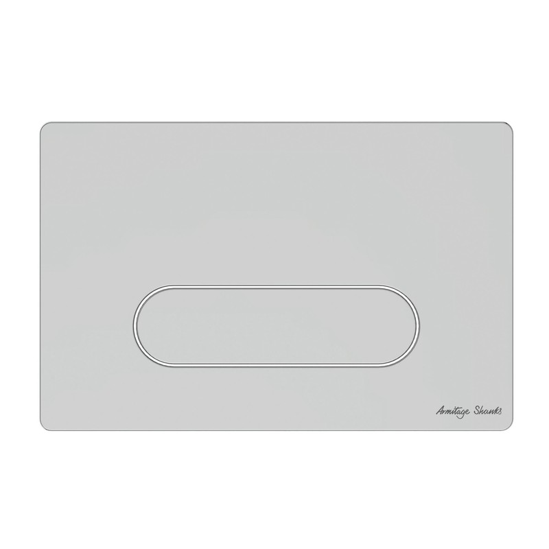 Ideal Standard S0766AA Oleas M4 Toilet Flush Plate, Chrome