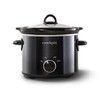 Crockpot 2-Quart Classic Slow Cooker Small Slow Cooker Black