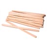 1000 Narrow Eyebrow Facial Wax Applicator Wood Sticks DIY Home