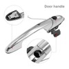 Right handle Fit Fiat 500 Chrome Outer Door Handle Offside