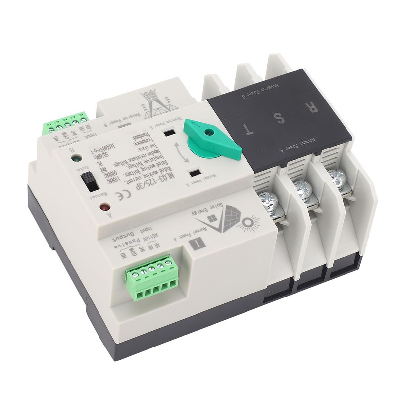 Automatic Transfer Switch for PV Solar and Generator 3P 110V