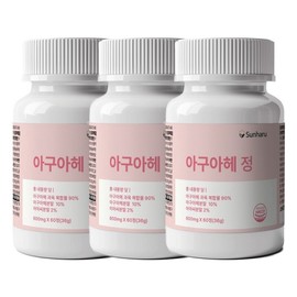 Seonharu Aguaje 600mg x 3 60 tablets / 선하루 아구아헤 정 600mg x 60정 3개