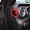 Car Dashboard Side Air Conditioning Vent Decoration Cover for Jeep