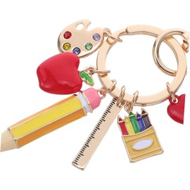 Llaveros de Agradecimiento para Maestros Diseño Elegante y Multifuncional Accesorios para Bolsas y Llaves para Día del Maestro y Regreso
