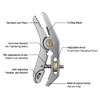 Mini Multitool Adjustable Wrench Pliers, 5-in-1 Pocket EDC Tool with