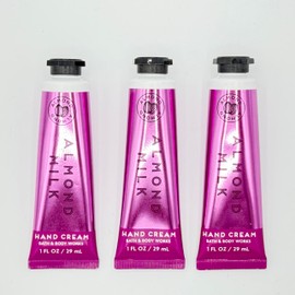 Almond Milk Hand Cream Bath and Body Bundle | Set of Three 1-Ounce Hand Creams with Shea Butter and Vitamin E