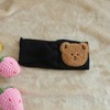Adorable Cartoon Bear Baby Headbands, Soft and Stretchy Cotton Infant
