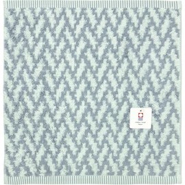 Hayashi WO202829 Hand Towel, Approx. 13.4 x 13.8 inches (34 x 35 cm), Imabari Towel, Frangio, Gray