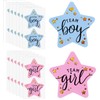 Crovakeu 100 Pcs 5cm/2Inch Team Girl Team Boy Stickers, Gender