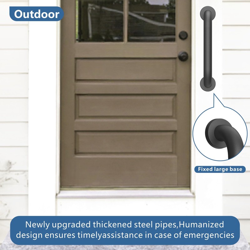 Stair Hand Railing,Safety Handle Bar,Iron Outdoor Deck Rail,Safety Handle Bar,Banister