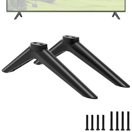 TV Stand for Hisense TV Legs, for Hisense 32" 40" 43" TV 32H4030F1 32H4F 40H5590F 40H4F 40H3F9 40H4030F1 40H4030F 43H4F 43H4030F 43H4030F1 TV Stand Legs with Screws, Easy to Install, Black