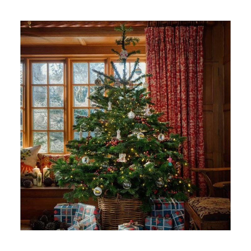 Spode Snowflake Christmas Tree Decoration