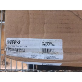 Middle Atlantic Products New, Middle Atlantic, QTFP-2, Three Space Quiet Fan Panel with 2 Fans (Q2)