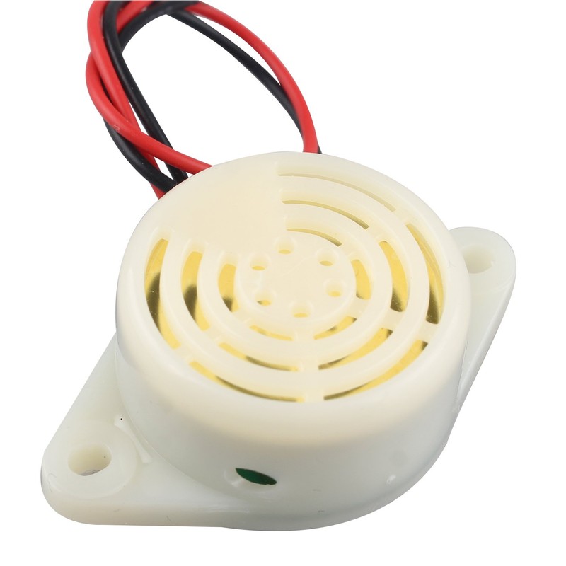 Futheda 2pcs SFM-27 DC 3-24V 12mA Industrial Intermittent Sound Electronic