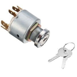 Universal Ignition Switch 2 Keys 4 Contacts Car Bus Truck Boat Tractor Quad/ATV