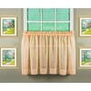 Today's Curtain Emelia Original Voile Tier Pair 36", Peach, 60"W