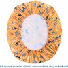 Cartoon Dinosaur Kids Sheet Set Twin Size - Orange Dinosaur