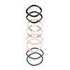 Goody Sport Seamless Elastics Silicone Green Pink 8CT