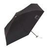 Nifty Colors 2386BK Folding Umbrella, 6 Tiers Minimal, Mini, Blackout