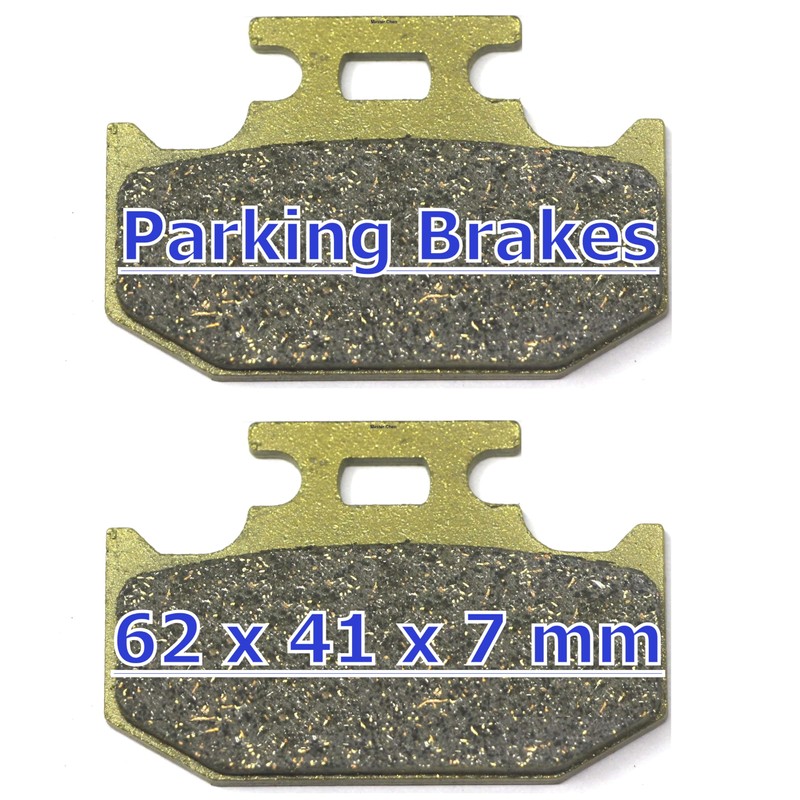 Master Chen Front Rear Brake Pads for Yamaha YXZ1000R YXZ