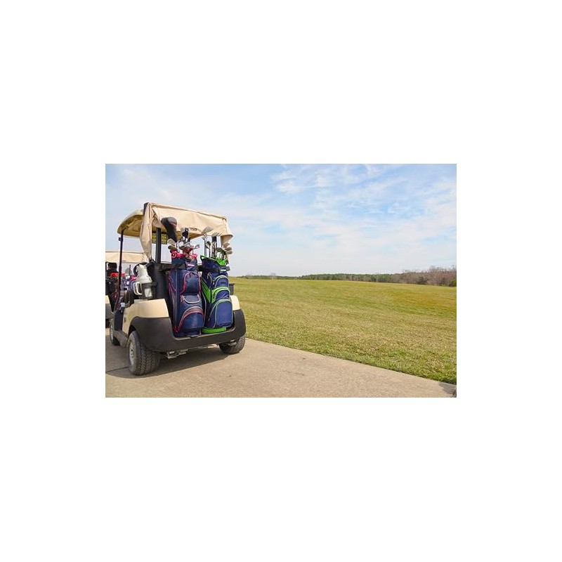 Datrek DG Lite II Cart Bag, Charcoal/Red/Black