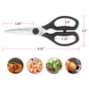 WELLSTAR Kitchen Scissors Multifunctional Meat and Vegetable Scissors for Household