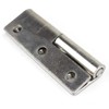 4Pcs 2.5" Detachable Door Hinge,Stainless Flag Hinge, Rising Butt Left