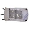 XLC 3092009023 2-in-1 Hood for Children's Trailer Mono Mono² Blue/Silver