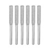 sourcing map 6pcs Diamond Coated Chainsaw Sharpener Bits 5/32" 4mm