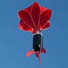 Relationshipware StratoChute 24" Red Rip-Stop Nylon Parachute for Water or