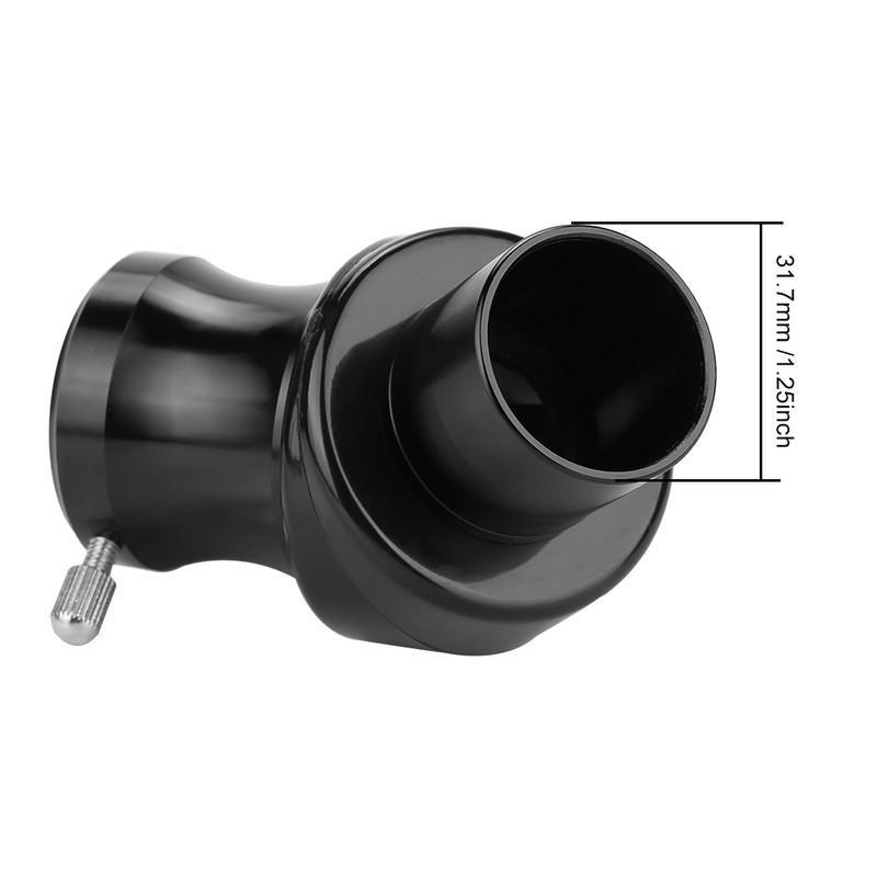 1.25inch 45-Degree 31.7mm Erect Image Diagonal Mirror Astronomical Telescope Eyepiece
