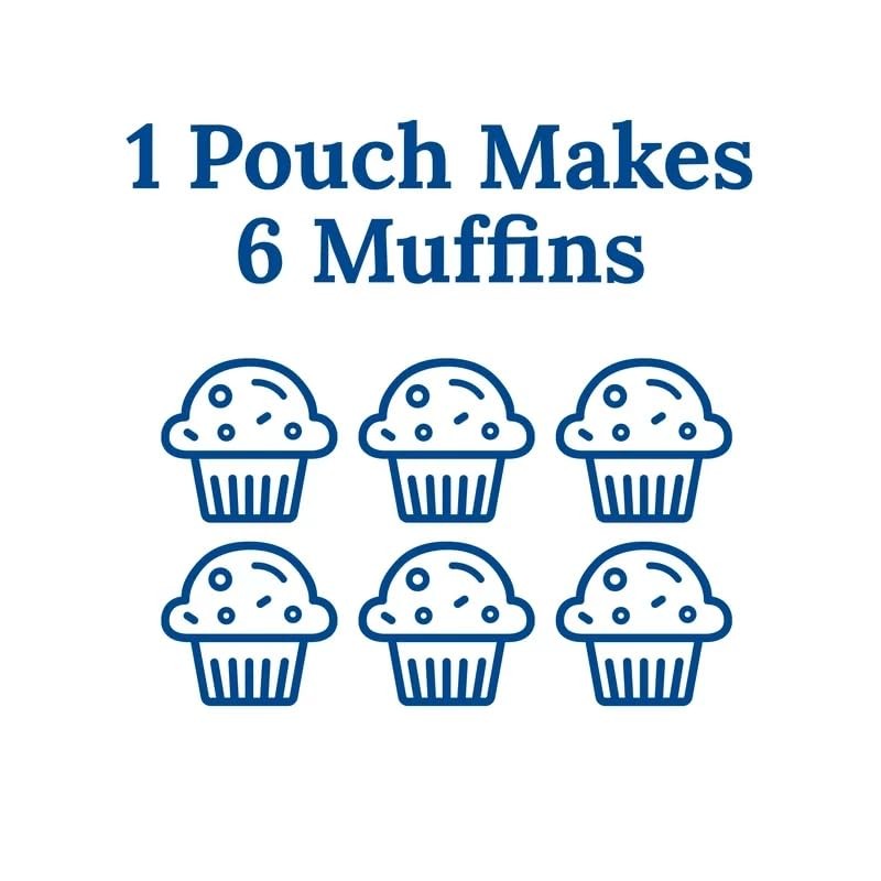 Martha White Muffin Mix Apple Cinnamon 7.0 oz. (Pack of