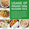 Organic Sona Masoori Rice 10 LB Premium Quality - India