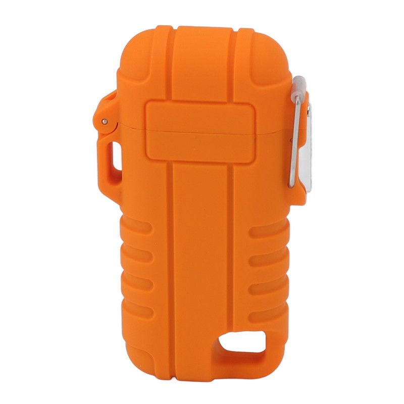 USB Rechargeable Lighter Windproof Dual Arc Lighter Waterproof Flameless Electric