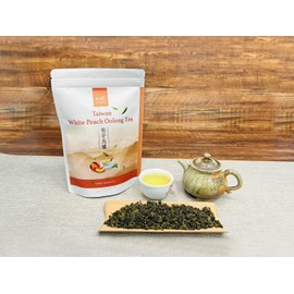 Xin Qing White Peach Oolong Tea Taiwan High Mountain Oolong Tea Taiwan Gaoshan Ulong Tea Taiwanese Tea 200g/7.05oz