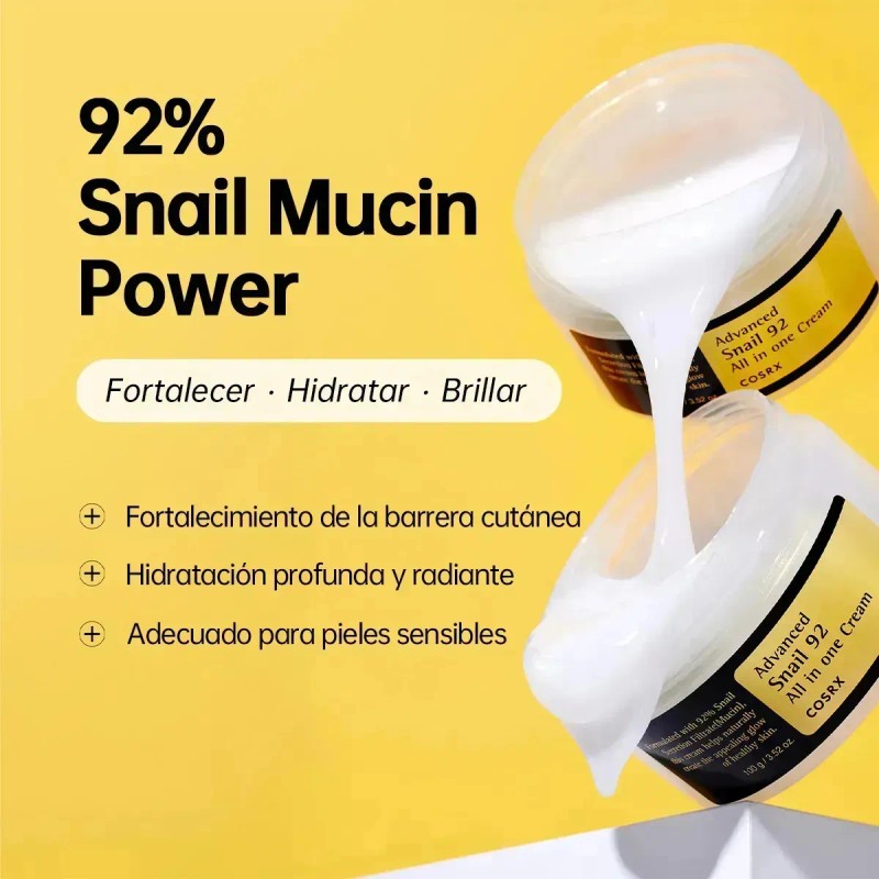 Cosrx Advanced Snail 92 Crema Facial Todo En Uno 100