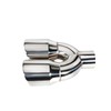 Madlife Garage 2.5" Inlet 3.5" Outlet Dual Exhaust Tip Stainless