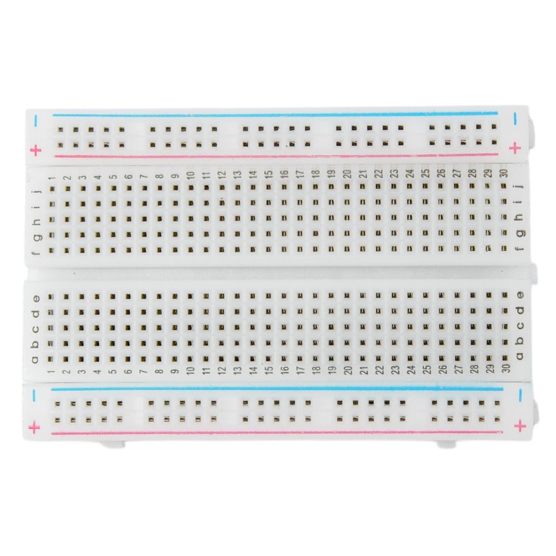 Lonely Binary 6-Pack Half Size Breadboard with 12 Rows of